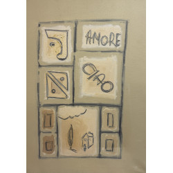 Ciao Amore (2018) – Salvatore D’Imperio | Olio su tela 50×70 cm