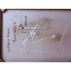 Superficie fragile – Autoritratto II (2005) | Salvatore D’Imperio | Tecnica mista 60×80 cm
