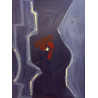 Salvatore D’Imperio – Il segreto (1989) | Olio su tela 60×80 cm