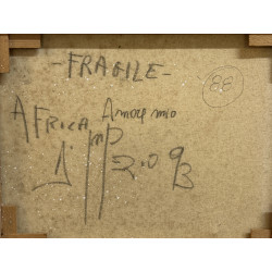 Salvatore D’Imperio – Fragile (1993) | Tecnica mista su tela 35×45 cm