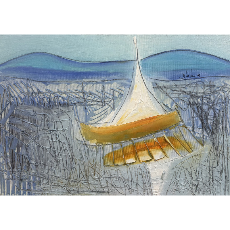 Salvatore D’Imperio – Marina (2001) | Olio su tela firmato