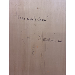 Salvatore D’Imperio – Fuoco sotto la cenere | Olio su tavola 2010