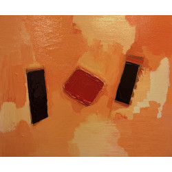 Salvatore D’Imperio – Fuoco sotto la cenere | Olio su tavola 2010