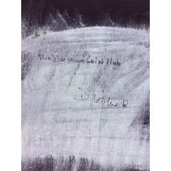Salvatore D’Imperio – Olio su tavola 2018 | Opera astratta firmata 60×50 cm