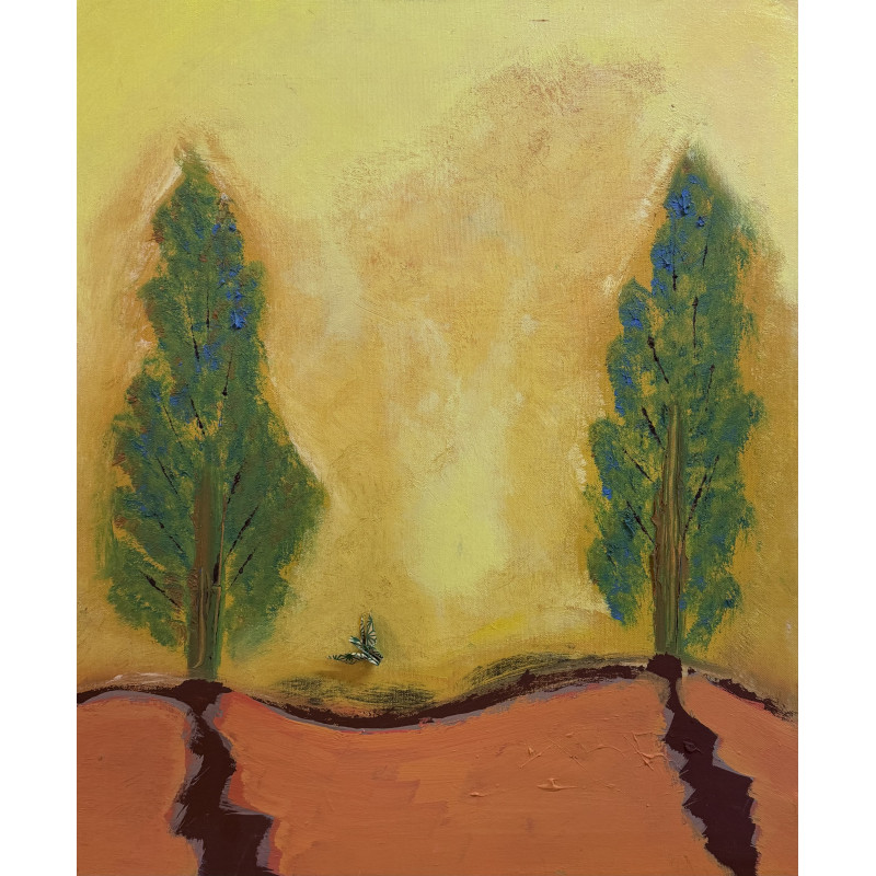 Salvatore D’Imperio – Olio su tela 1993 | Opera firmata 60×50 cm