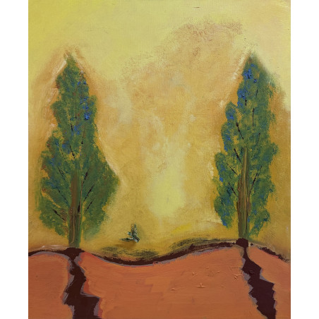 Salvatore D’Imperio – Olio su tela 1993 | Opera firmata 60×50 cm