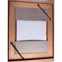 Porta San Paolo  Olio su cartone telato, 35 × 25 cm – Opera incorniciata
