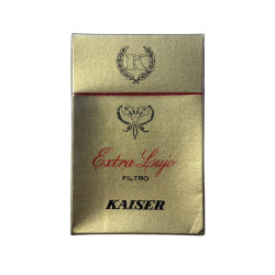 Kaiser Extra Lujo con Filtro | Confezione Vintage Dorata da Collezione
