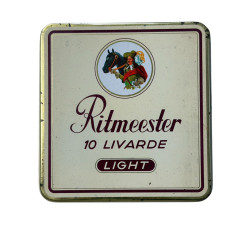 Ritmeester 10 Livarde Light | Scatola Vintage Tabacchi da Collezione