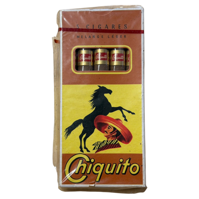 Chiquito Vintage – Confezione da 5 Sigari Melange Léger | Tabacchi da Collezione