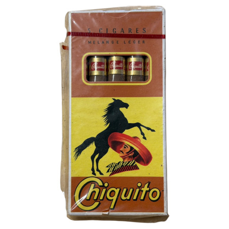 Chiquito Vintage – Confezione da 5 Sigari Melange Léger | Tabacchi da Collezione