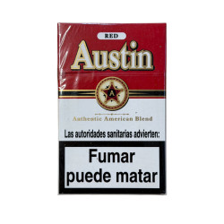 Austin Red Vintage | Pacchetto Sigarette da Collezione Authentic American Blend