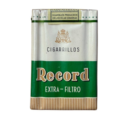 Record Extra-Filtro CITA Tenerife | Pacchetto Vintage Cigarillos da Collezione