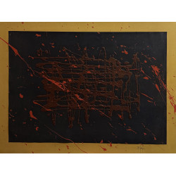 Salvatore D’Imperio – Superficie Fragile | Tecnica mista su tela 60×80 cm