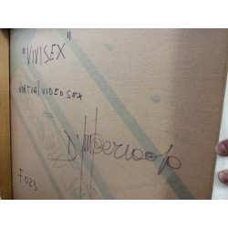 Salvatore D’Imperio – Virtual Unbound | Tecnica mista su tela 70×70