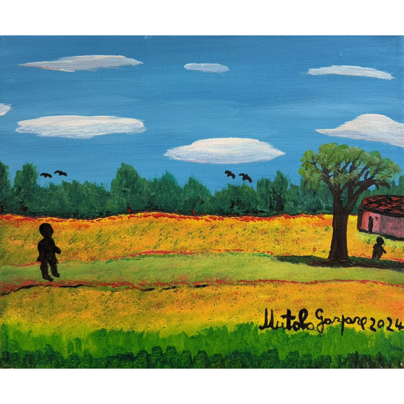 Gaspare Mutolo – Olio su Tela 25x30 cm (2024) Firmato e certificato