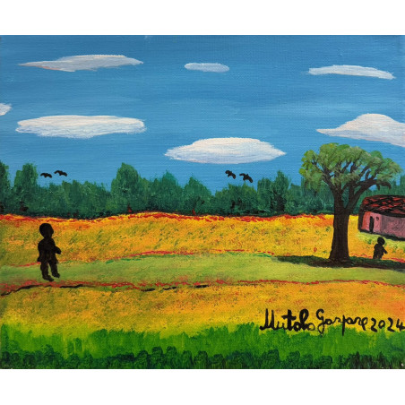 Gaspare Mutolo – Olio su Tela 25x30 cm (2024) Firmato e certificato