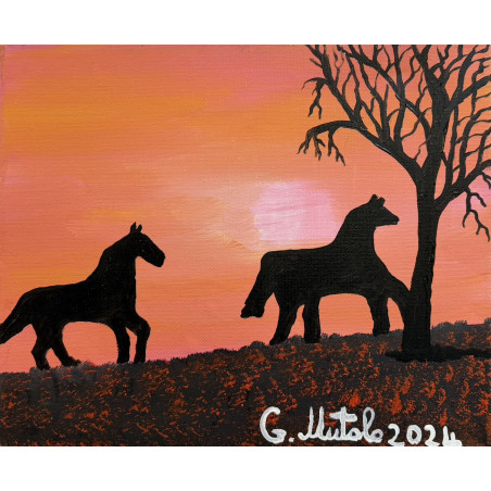 Gaspare Mutolo – Olio su Tela 25x30 cm (2024) Firmato e certificato