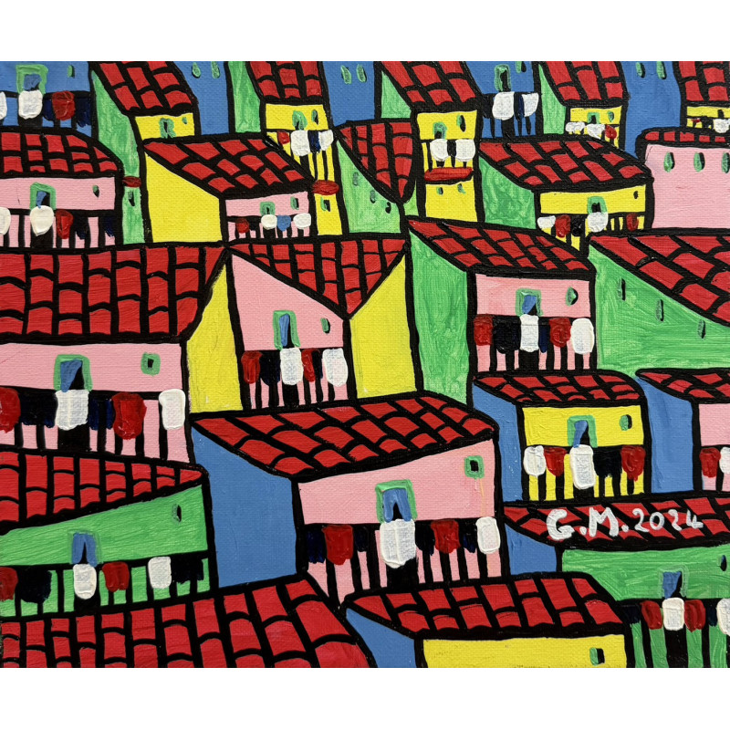 Gaspare Mutolo – Olio su Tela 25x30 cm (2024) Firmato e certificato