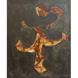 Salvatore D’Imperio – Fragile (2002) | Tecnica mista su tela 50×60 cm