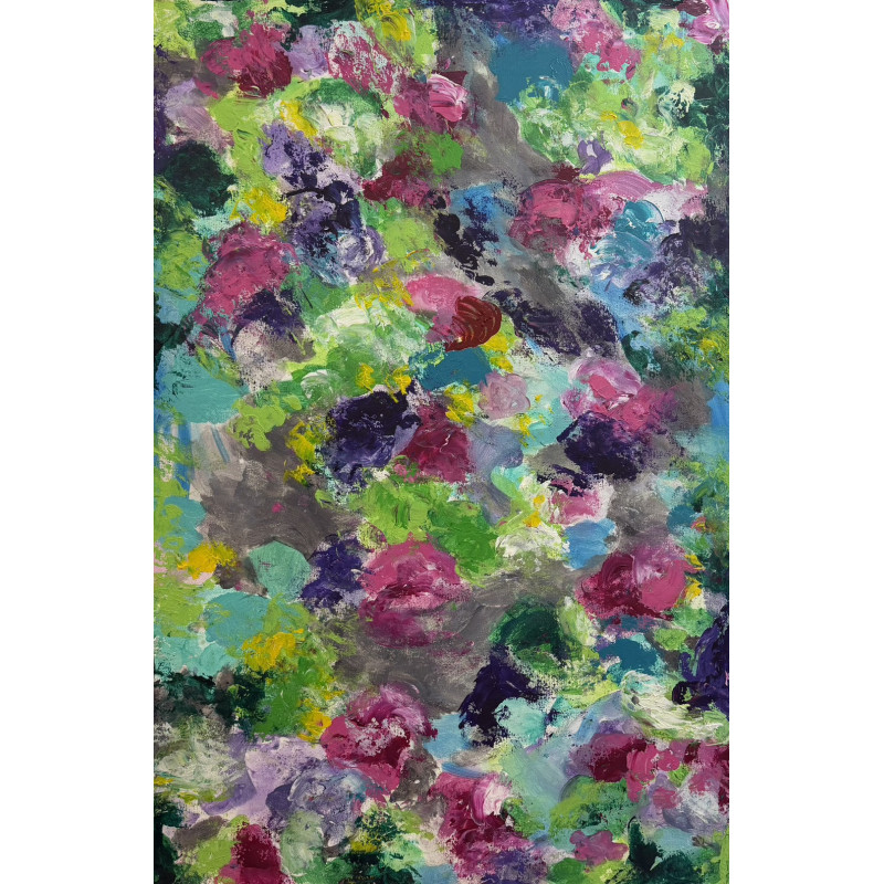 R. Parker – Acrilico su tela 2017 | Opera firmata 91×61 cm