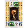 FOGLIO FRANCOBOLLI FIFA WORLD CUP BRASIL 2014 – REPUBLIQUE DU NIGER | NUOVO