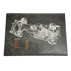 Ferrari Campioni del Mondo Formula 1 – Collezione Filatelica Ufficiale 2000 (Busta + Fogli + Custodia)