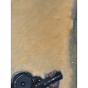 Mario Russo – Omaggio a Fellini (1984) 60x50 cm - Olio su tela, Firmato
