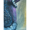 Mario Russo – Omaggio a Fellini (1984) 60x50 cm - Olio su tela, Firmato