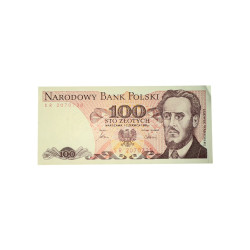Banconota Polonia 100 Złotych 1986 – Narodowy Bank Polski