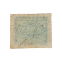 Banconota Alleata 1 Lira – Allied Military Currency – Italia 1943 – Serie WWII