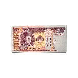 Lotto 99 Banconote Mongolia 20 Tögrög FDS (UNC) – Seriali Consecutivi – Emissione 2005