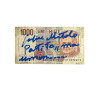 Banconota Italiana 1000 Lire Montessori – Firmata a Mano da Gaspare Mutolo | Memorabilia Autografa