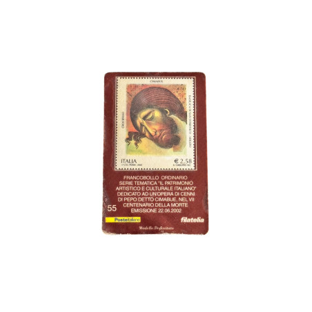 Francobollo ordinario – Serie tematica “Il Patrimonio Artistico e Culturale Italiano” Cimabue, VII centenario della morte