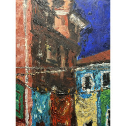 Paola Alviano Glaviano – Venezia di notte | Opera 100×50 cm