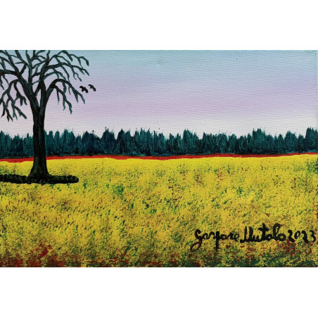 Gaspare Mutolo - Olio su tela - 20x30 cm - 2023 - Firmato e certificato