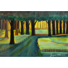 Gaspare Mutolo – Sottobosco - Olio su Tela 40x60 cm (2020) Firmato e certificato