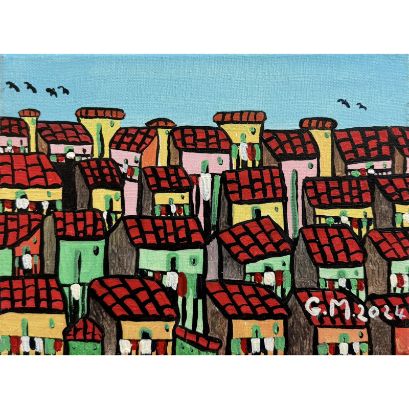 Gaspare Mutolo – Olio su Tela 18x24 cm (2023) | Opera Firmata Certificata