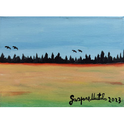 Gaspare Mutolo – Olio su Tela 18x24 cm (2023) | Opera Firmata Certificata