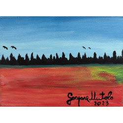 Gaspare Mutolo – Olio su Tela 18x24 cm (2023) | Opera Firmata Certificata