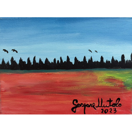 Gaspare Mutolo – Olio su Tela 18x24 cm (2023) | Opera Firmata Certificata