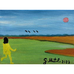 Gaspare Mutolo – Olio su Tela 18x24 cm (2023) | Opera Firmata Certificata