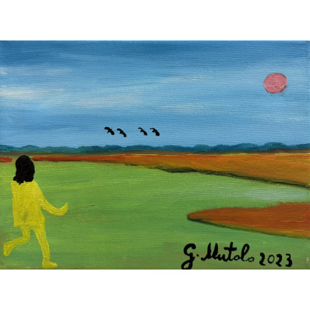 Gaspare Mutolo – Olio su Tela 18x24 cm (2023) | Opera Firmata Certificata