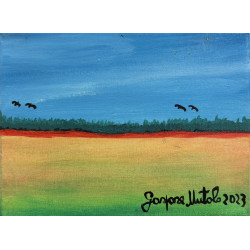 Gaspare Mutolo – Olio su Tela 18x24 cm (2023) | Opera Firmata Certificata