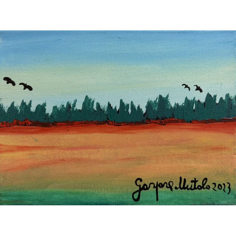Gaspare Mutolo – Olio su Tela 18x24 cm (2023) | Opera Firmata Certificata