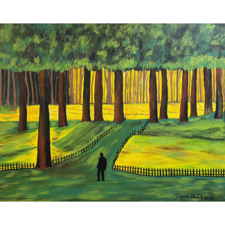 Gaspare Mutolo – Olio su Tela 100x80 cm (2020) | Opera Firmata e Certificata