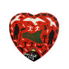 Gaspare Mutolo – Cuore Olio su Tela 30x30 cm (2023) | Opera Firmata