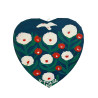 Gaspare Mutolo – Cuore Olio su Tela 30x30 cm (2023) | Opera Firmata