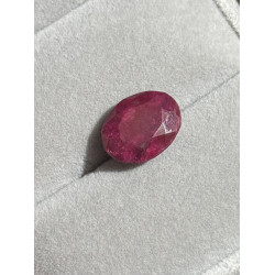 Rubino Naturale 10 Ct Ovale Certificato EGL | Pietra Preziosa