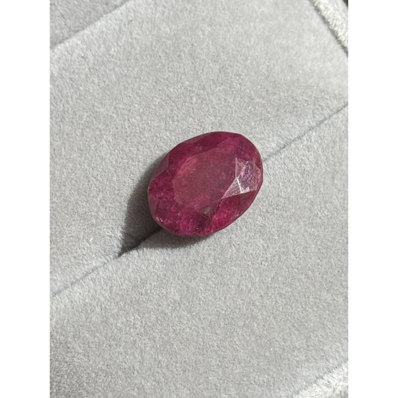 Rubino Naturale 10 Ct Ovale Certificato EGL | Pietra Preziosa